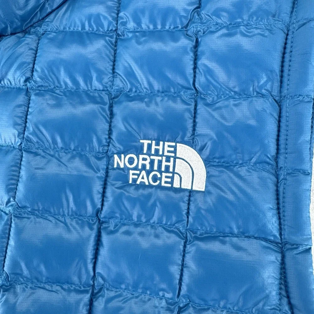 The North Face Thermoball Puffer Jacket Vest Mens XL Dusk Blue